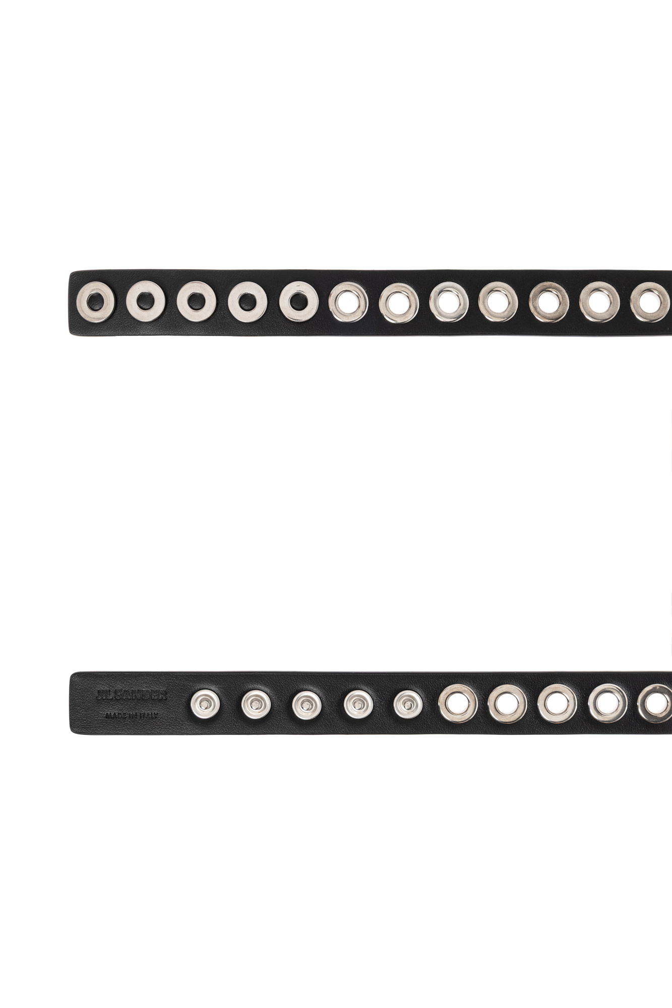 ベルト JIL SANDER Woman Belt Black J08TP0017P8362 001 Black leather belt Jil sander - women - JIL SANDER